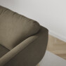 Madison Lux - 3-sits soffa med divan höger - Brun