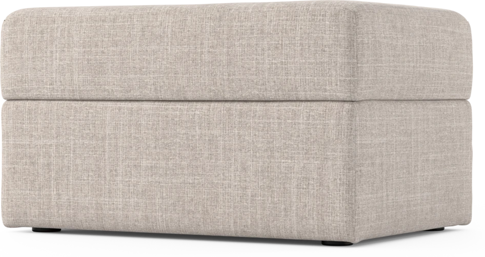 Lindö - Fotpall - Beige