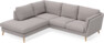 Madison - 2-sits soffa med divan vänster - Grå