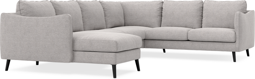 Madison - Hörnsoffa med schäslong vänster - Beige