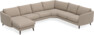 Madison - Hörnsoffa med schäslong vänster - Beige