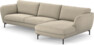 Madison - 3-sits soffa med schäslong höger - Beige