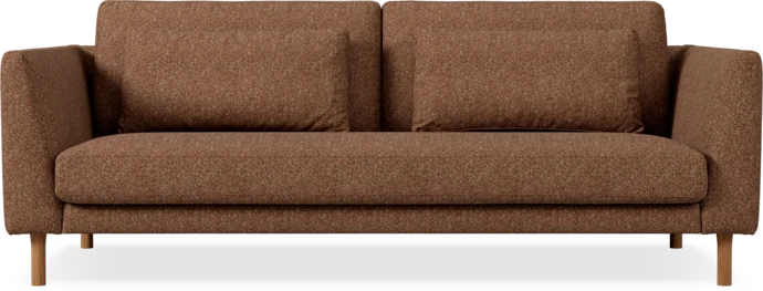 Willow, 3-sits soffa, hel dyna, fast klädsel