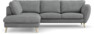 Madison Lux - 2-sits soffa med divan vänster - Vit