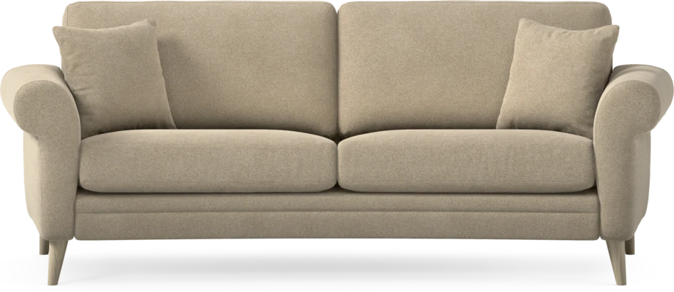Eden - 2,5-sits soffa svängd - Beige
