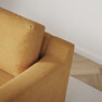 Friday - 2,5-sits soffa med divan höger - Gul