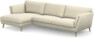 Madison Lux - 3-sits soffa med schäslong vänster - Vit