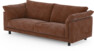 Cherrie - 3-sits soffa, fast klädsel - Orange