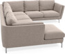 Madison - Hörnsoffa med schäslong vänster - Beige