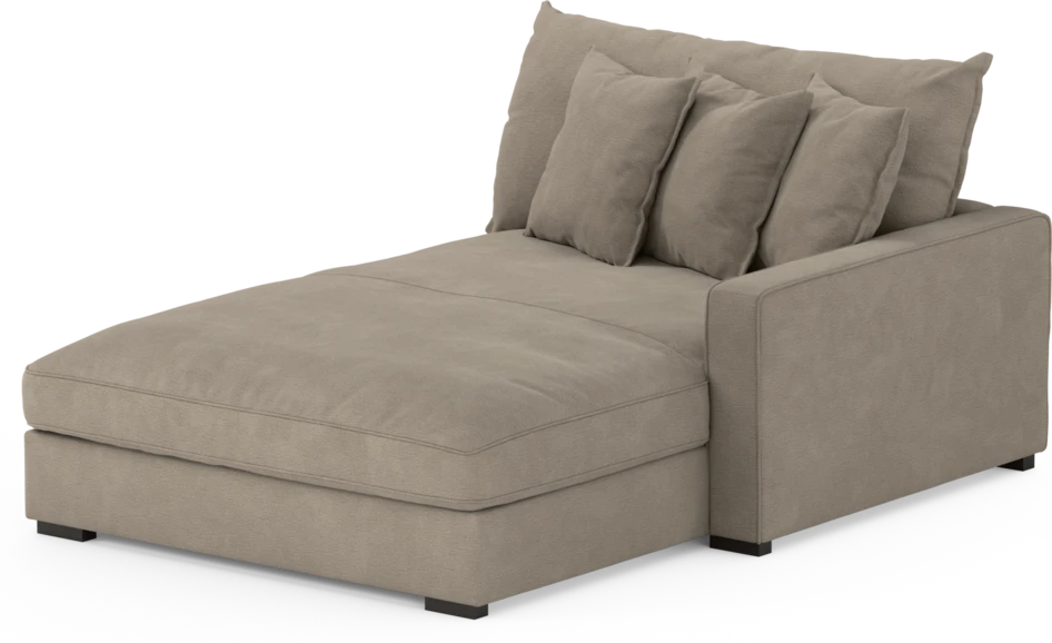 Rossi - Schäslong XL höger - Beige