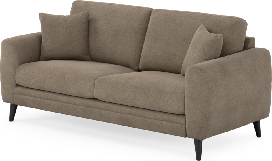 Eden - 2,5-sits soffa - Brun
