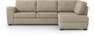 Friday - 2,5-sits soffa med divan höger - Beige