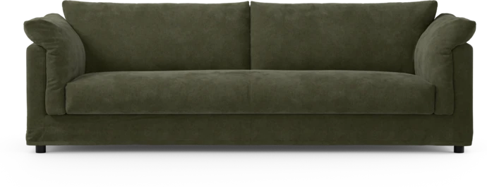 Cherrie, 4-sits soffa, hel dyna och kappa