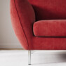 Madison - 2-sits soffa med schäslong höger - Rosa