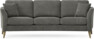 Eden - 3-sits soffa svängd - Grå
