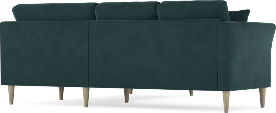 Eden - Hörnsoffa, 2+2-sits - Blå