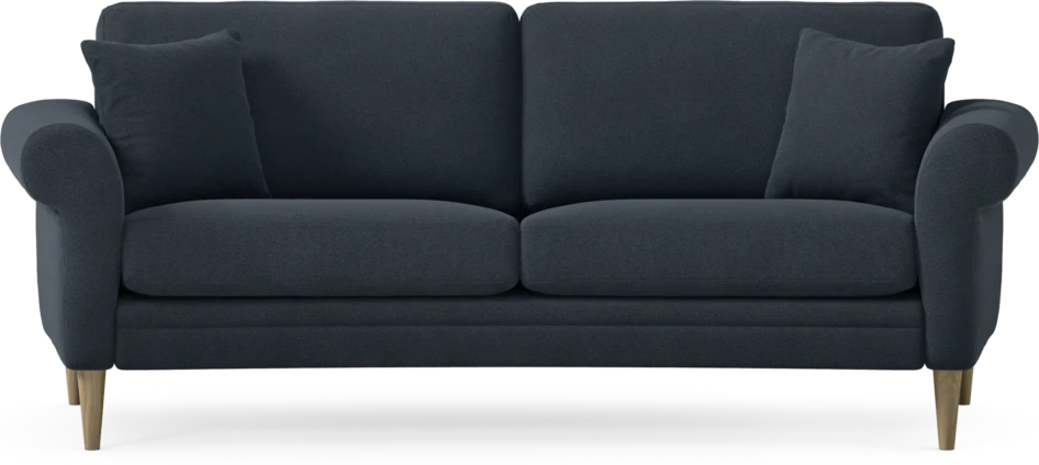 Eden - 2,5-sits soffa svängd - Blå