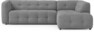 Bella - 3-sits soffa med divan höger - Grå