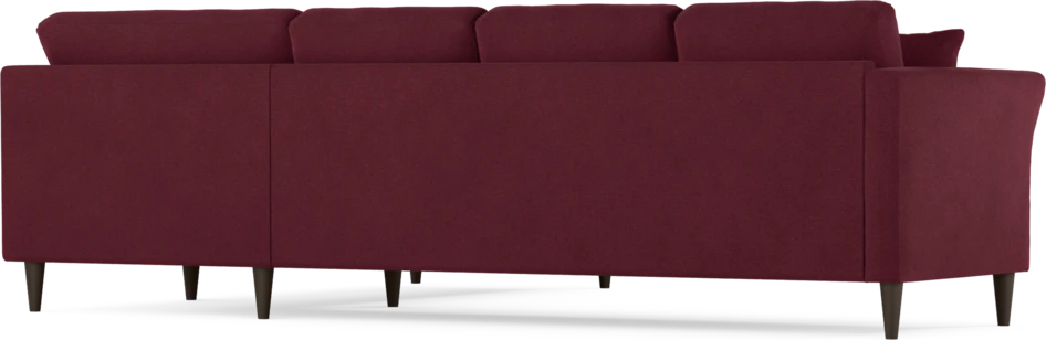 Eden - Hörnsoffa, 3+2-sits - Röd