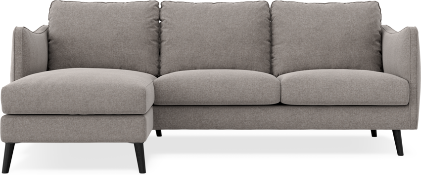 Madison Lux - 2-sits soffa med schäslong vänster - Beige