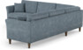 Eden - Hörnsoffa 2,5+2,5 - Blå