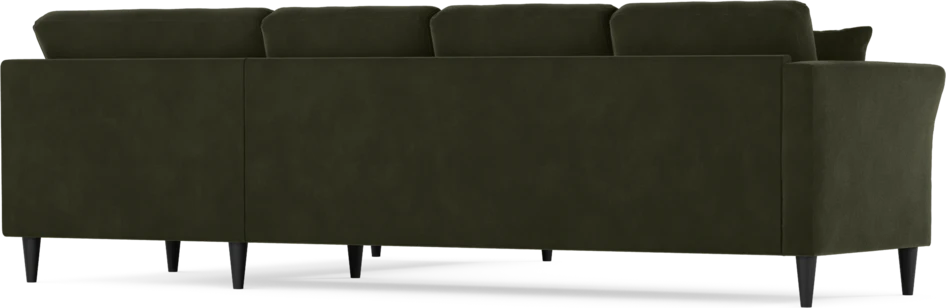 Eden - Hörnsoffa, 3+2-sits - Grön
