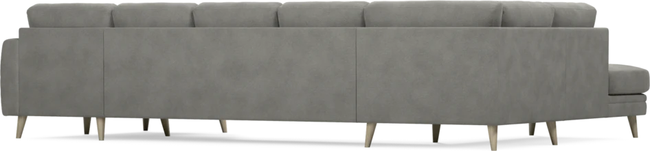 Eden - 3-sits soffa med divan vänster och schäslong höger - Grå