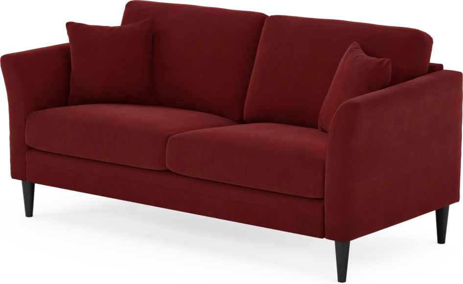 Eden - 2,5-sits soffa - Röd
