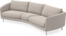 Madison - 3-sits soffa svängd, 90 cm - Beige