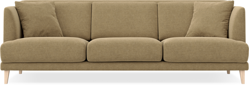 Macy Lux - 3-sits soffa XL - Brun