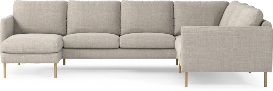 Madison Lux - Hörnsoffa med schäslong vänster - Beige