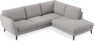 Madison - 2-sits soffa med divan höger - Beige