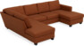 Friday - 3-sits soffa med divan vänster och schäslong höger - Orange