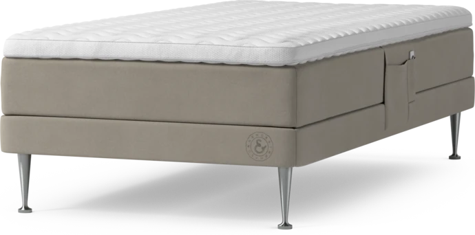 Särö Comfort, Ställbar säng, enkelsäng med bäddmadrass och sängben