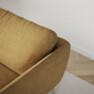 Madison Lux - 2-sits soffa med divan vänster och schäslong höger - Gul