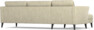 Bridge - 3-sits soffa med schäslong vänster - Beige