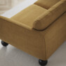 Madison Lux - 2-sits soffa med schäslong vänster och divan höger - Gul