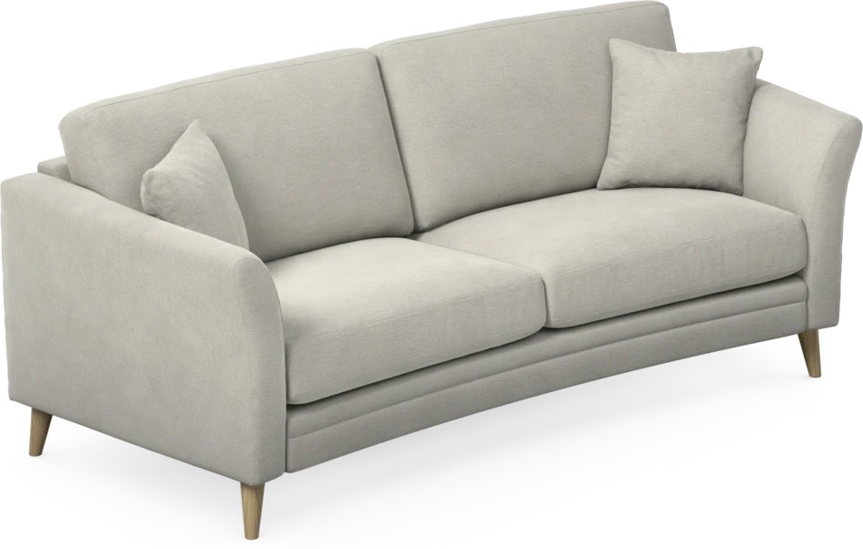 Eden - 2,5-sits soffa svängd - Grå