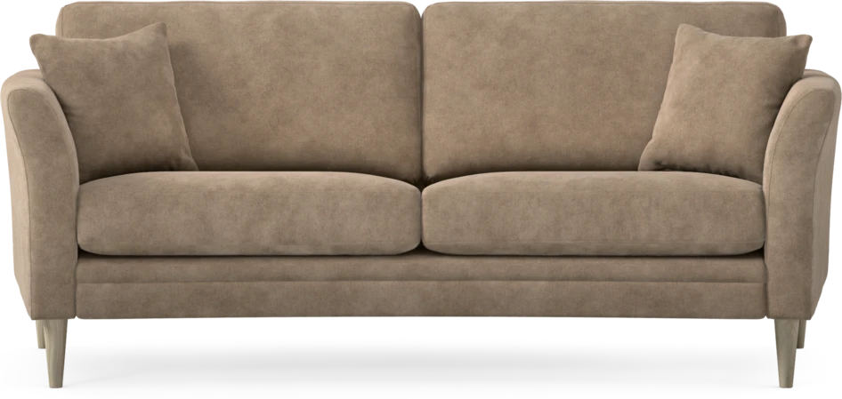 Eden - 2,5-sits soffa svängd - Beige