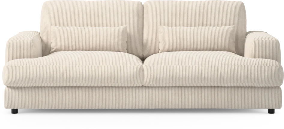 Noma - 3-sits soffa - Vit