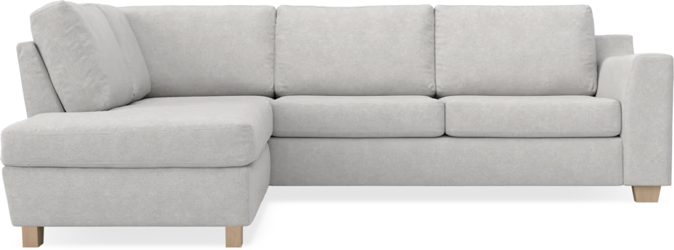 Friday - 2,5-sits soffa med divan vänster - Grå