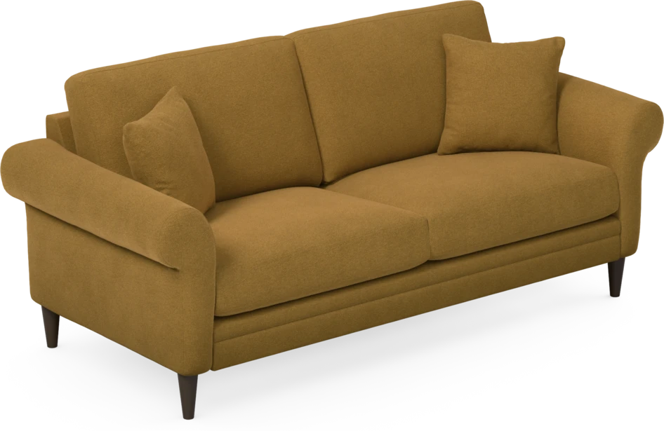 Eden - 2,5-sits soffa - Gul