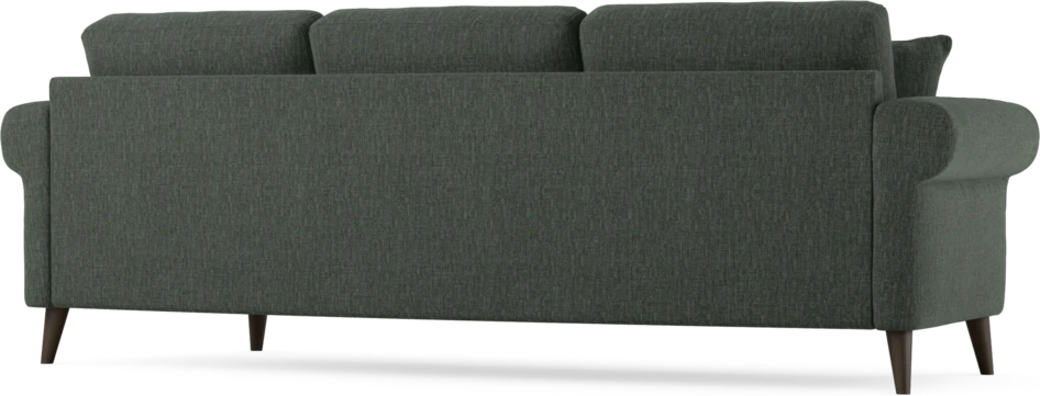 Eden - 3-sits soffa svängd - Grön