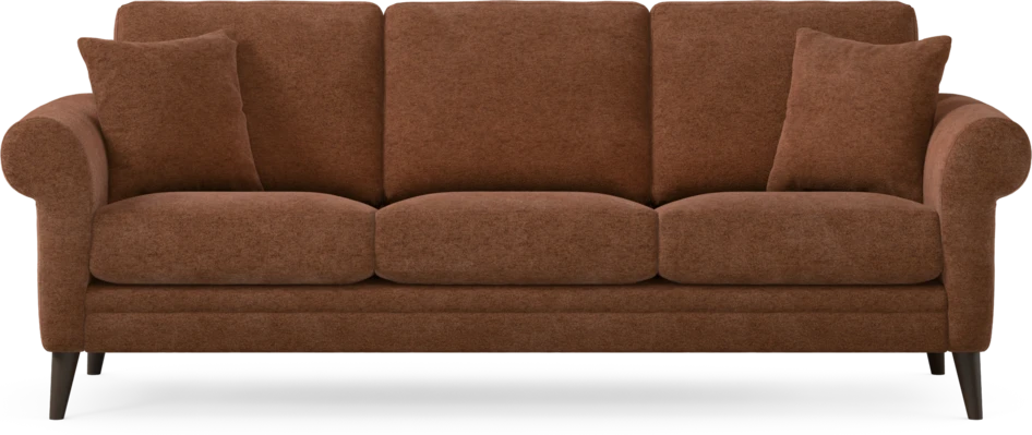 Eden - 3-sits soffa - Orange