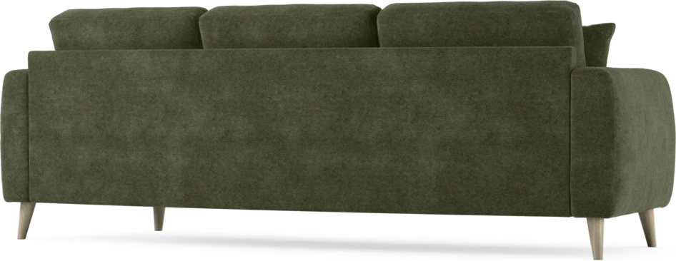 Eden - 3-sits soffa svängd - Grön