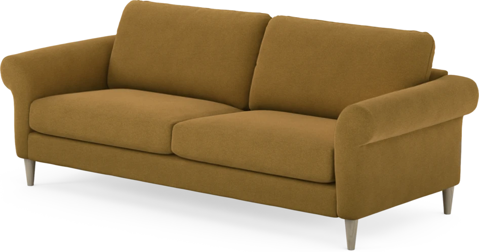 Bridge - 3-sits soffa - Gul