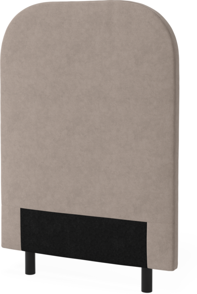 Curve - sänggavel, 90-210 cm - Beige