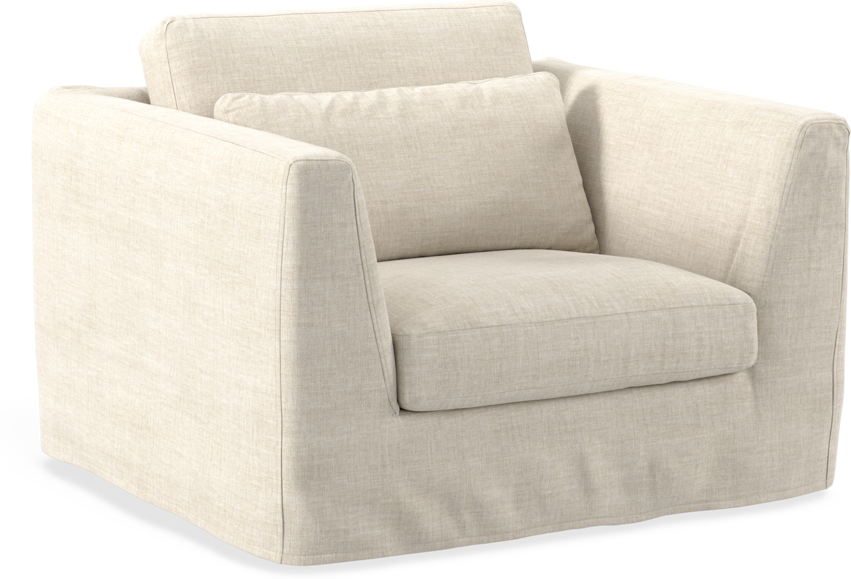 Willow - Fåtölj, med kappa - Beige