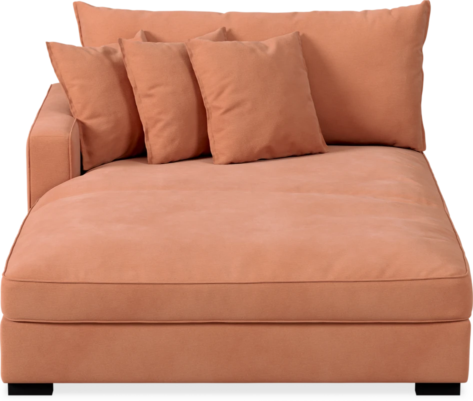 Rossi - Schäslong XL vänster - Orange