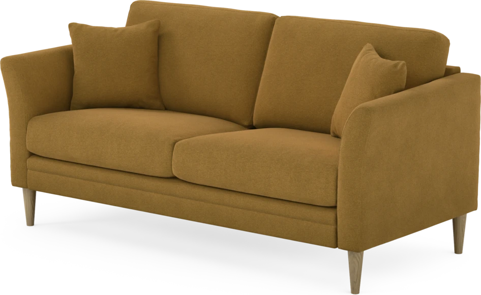 Eden - 2,5-sits soffa - Gul